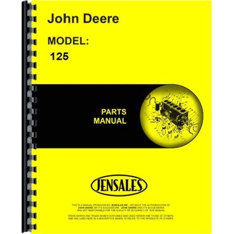 john deere 125 skid steer value|john deere 125 owners manual.